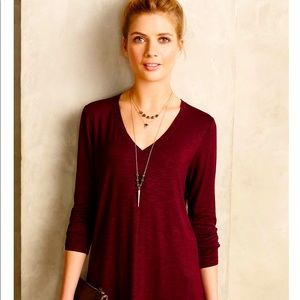 Anthropologie NWOT Pure+Good Longline Tunic SZ XS